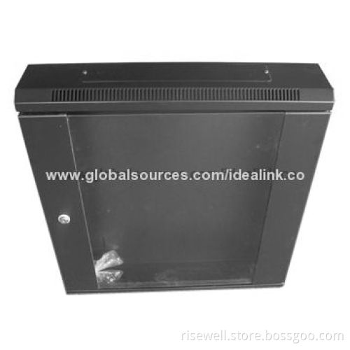 12U Wall-mounted Cabinet, 600 x 600mm, Easy to Install and Maintain, 1.5mm Mounting Profile